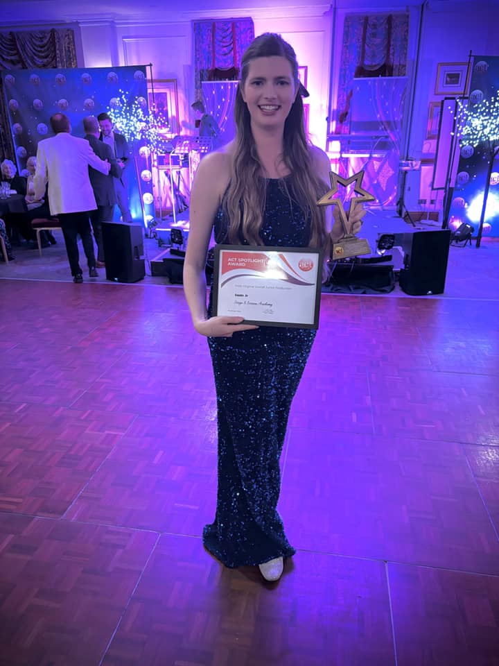 The ACT Spotlight Award for Best Production, won for Annie JR